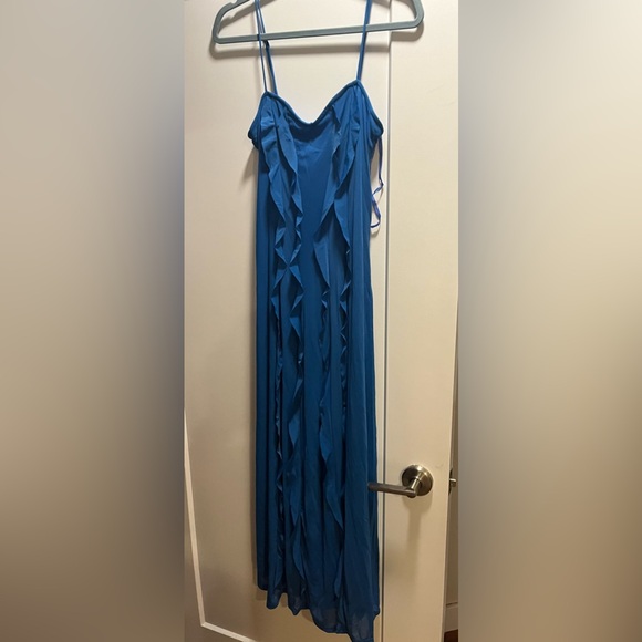 NWT Billy J Shore Maxi Dress Ocean - Picture 5 of 7